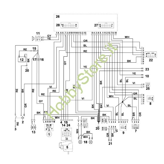 Picture of T - Schema di contatto MT 6127.0 ZL