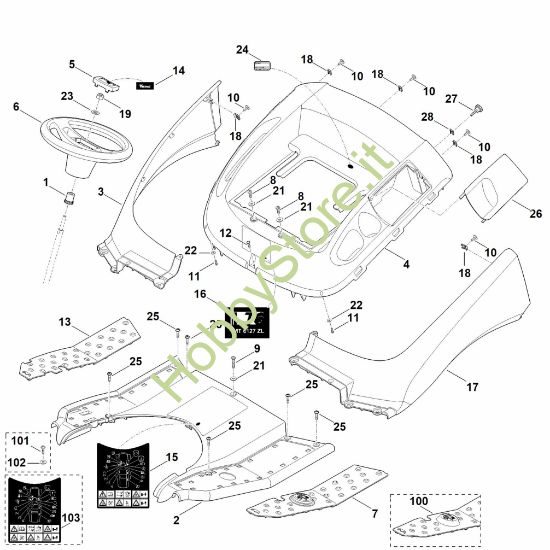 Picture of C - Mantello MT 6127.1 ZL