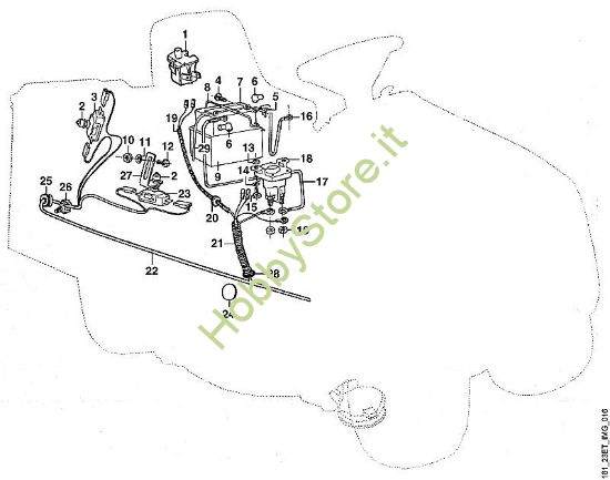 P - Componenti elettrici -2 MT MT 640 (1997) della marca Viking