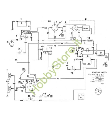 Picture of R - Schema elettrico MT 680