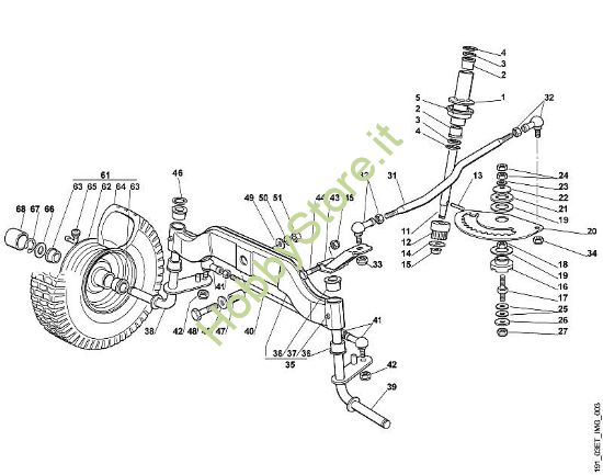 C - Sterzo MT MT 740 della marca Viking