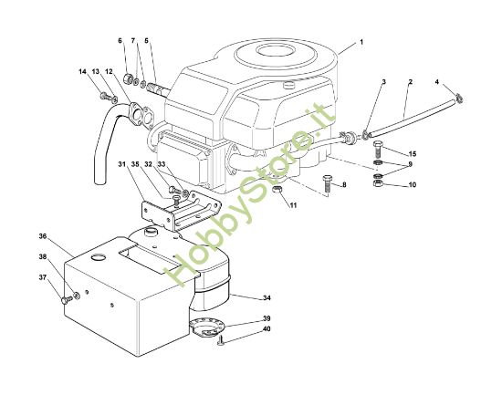 Picture of E - Motore MT 740