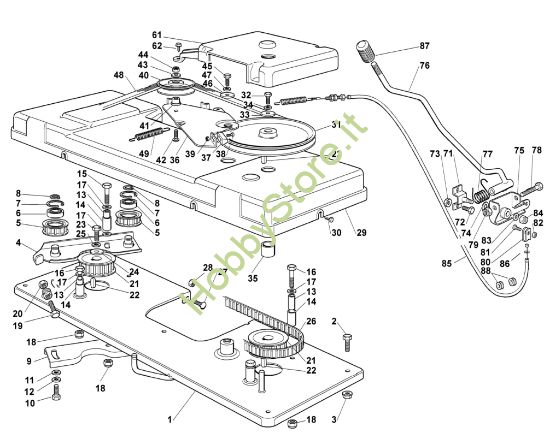 Picture of H - Apparato di taglio -1 MT 740