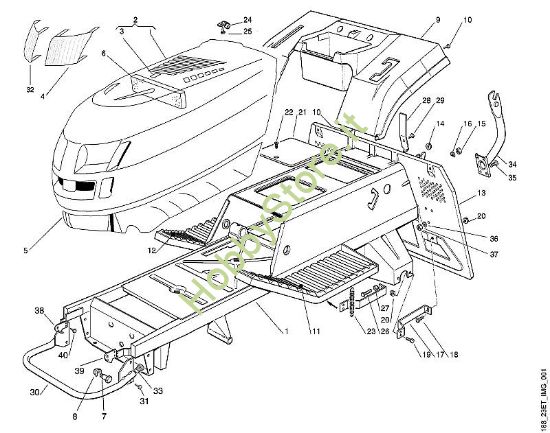 A - Telaio, carrozzeria MT MT 740 (1999, 2000) della marca Viking