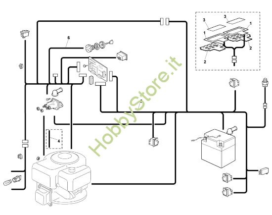 Picture of K1 - Componenti elettrici MT 745