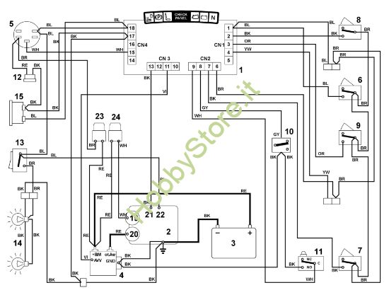 Picture of N - Schema elettrico MT 745