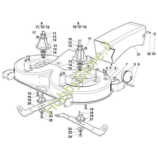 Picture of J - Apparato di taglio -2 MT 780