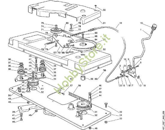 H - Apparato di taglio -1 MT MT 780 (1999) della marca Viking