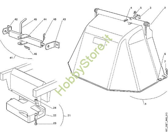 M - Parti accessorie MT MT 780 (1999) della marca Viking