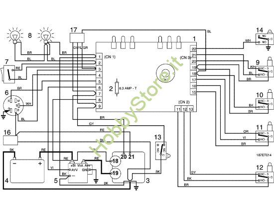 Picture of N - Schema elettrico MT 780 (1999)