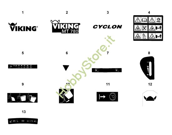 Picture of O - Etichetta adesiva MT 780 (1999)