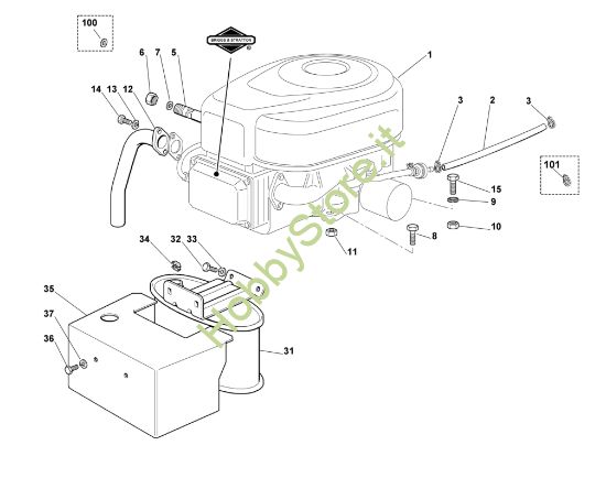 Picture of E - Motore MT 785 MT 785