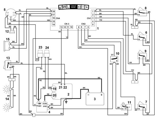 Picture of P - Schema elettrico MT 785 MT 785 S