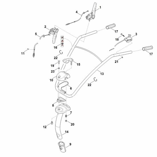 Picture of A - Manubrio HB 560.1