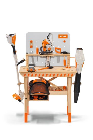 Banco da lavoro Stihl per bambini in legno