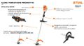 Decespugliatore Stihl FSA 200 R a batteria Senza batteria e caricabatterie 