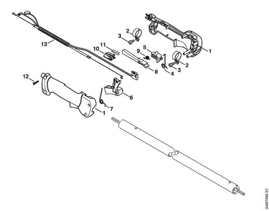 Impugnatura FT 100 FT 100 brand Stihl