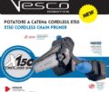 Potatore a Batteria Vesco X150 Prof