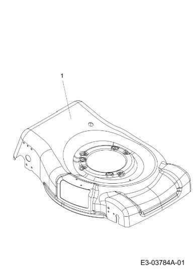 Picture of Carcassa G 55 VBX 4-IN-1 Cat. 2011 Rasaerba