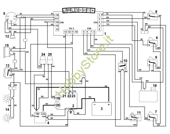Picture of Q - Schema elettrico MT 785 S MT 785