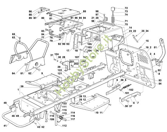 Picture of A - Telaio MT 785 S