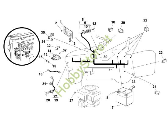 Picture of L - Componenti elettrici MT 785 S