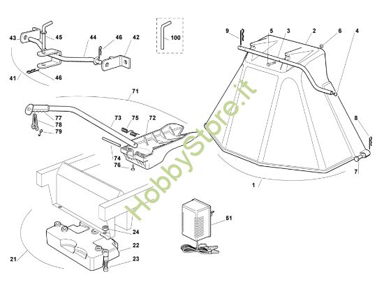 Picture of M - Parti accessorie MT 785 S