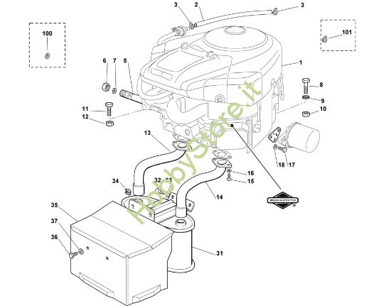Picture of E - Motore MT 795