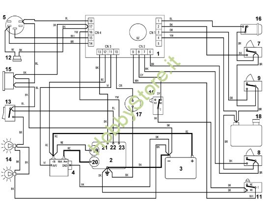 Picture of N1 - Schema elettrico MT 795