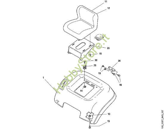 G - Sedile MT MT 820 della marca Viking
