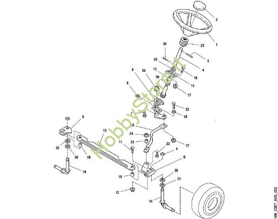 B - Sterzo MT MT 830 della marca Viking