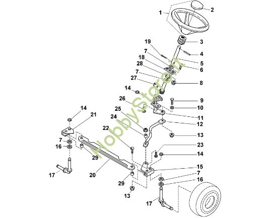 Picture of B - Sterzo MT 835