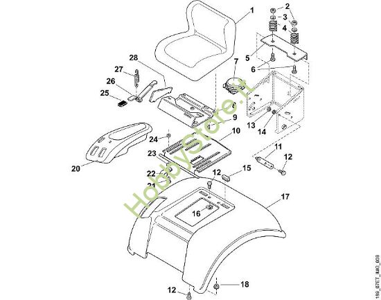 H - Sedile MT MT 835 della marca Viking