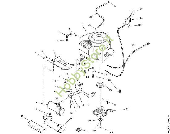 C - Motore MT MT 880 della marca Viking