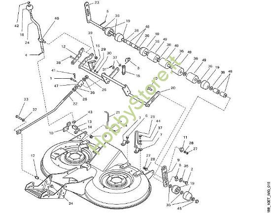 P - Sollevamento apparato di taglio MT MT 880 della marca Viking