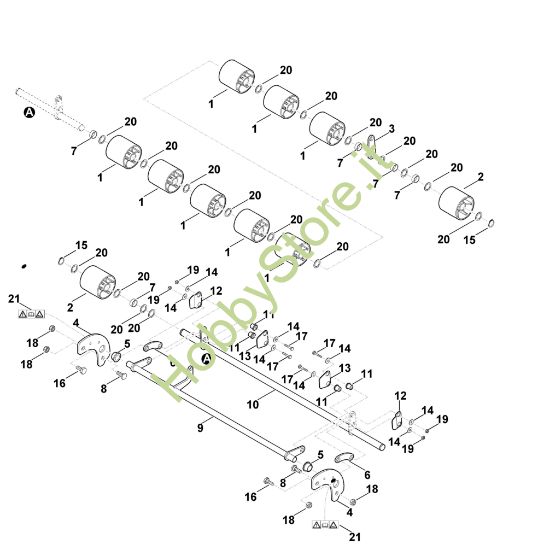 Picture of B - Sistema di regolazione contorni AKF 112