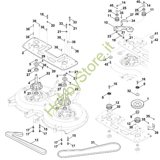 Picture of C - Azionamento lama AMS 127