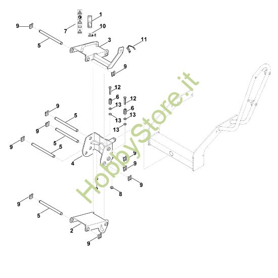 Picture of D - Telaio intermedio ASP 125.0