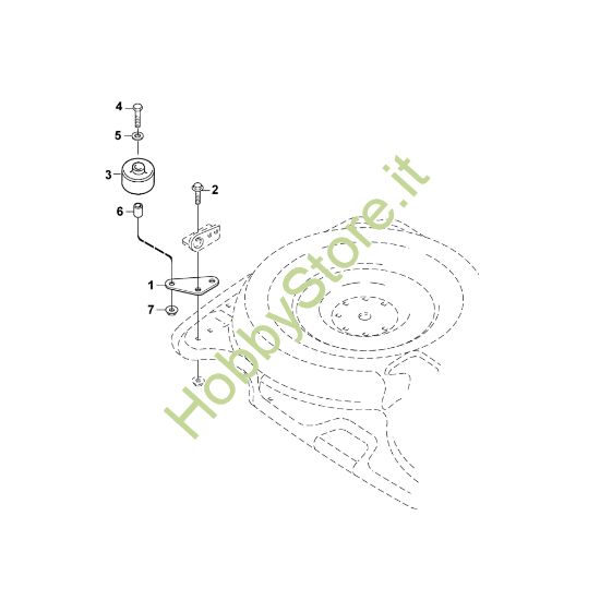 Picture of A - Set ruota delimitatrice ASR 042