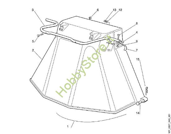 A - Deflettore Parti accessorie DPC 300 della marca Viking