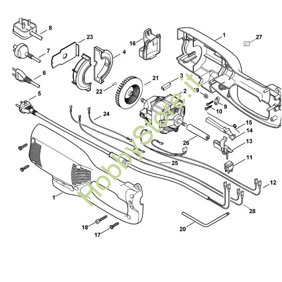 Picture of A - Elettromotore TE 1000