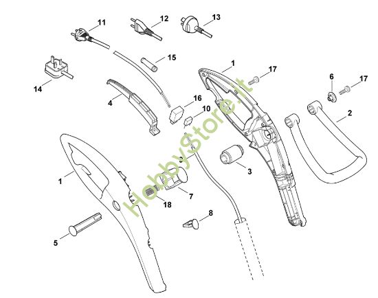 Picture of A - Impugnatura TE 310