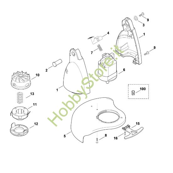 Picture of C - Elettromotore TE 310