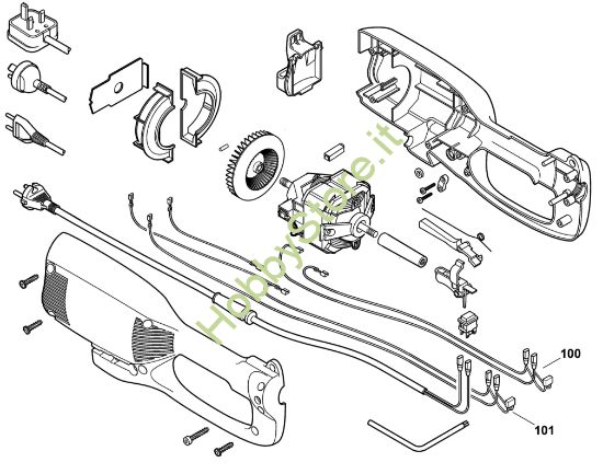 Picture of A2 - Elettromotore TE 600
