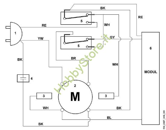 D - Schema elettrico HE HE 400 della marca Viking