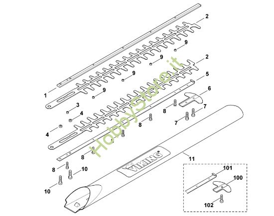 Picture of D - Sistema di taglio HE 515