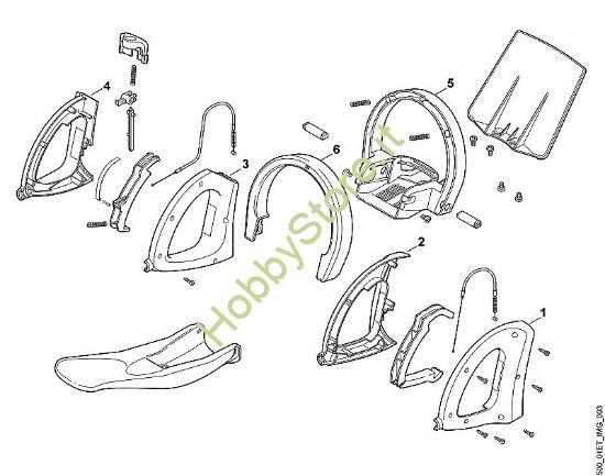 B1 - Elementi di comando HE HE 550 della marca Viking