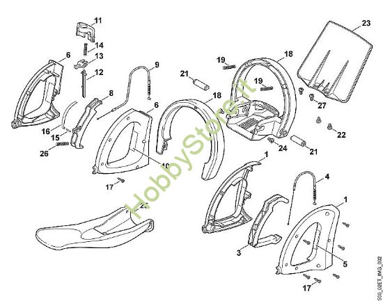 B - Elementi di comando HE HE 600 della marca Viking