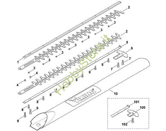 Picture of D - Sistema di taglio HE 615