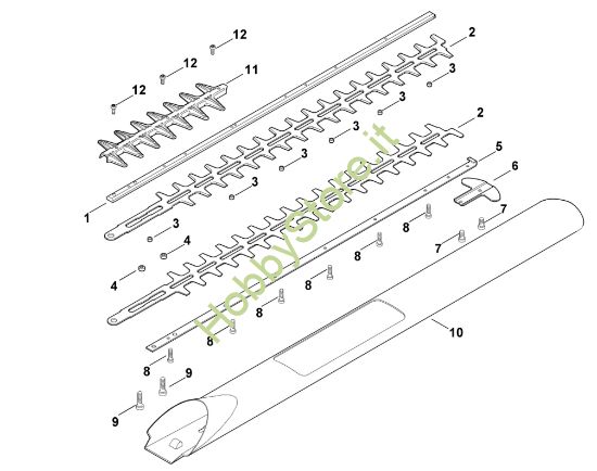 Picture of D - Sistema di taglio HE 810